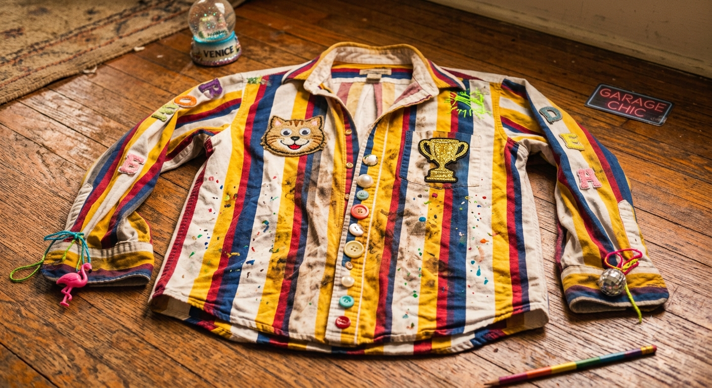 Camicia Garage Chic № 1 piegata, vista prodotto