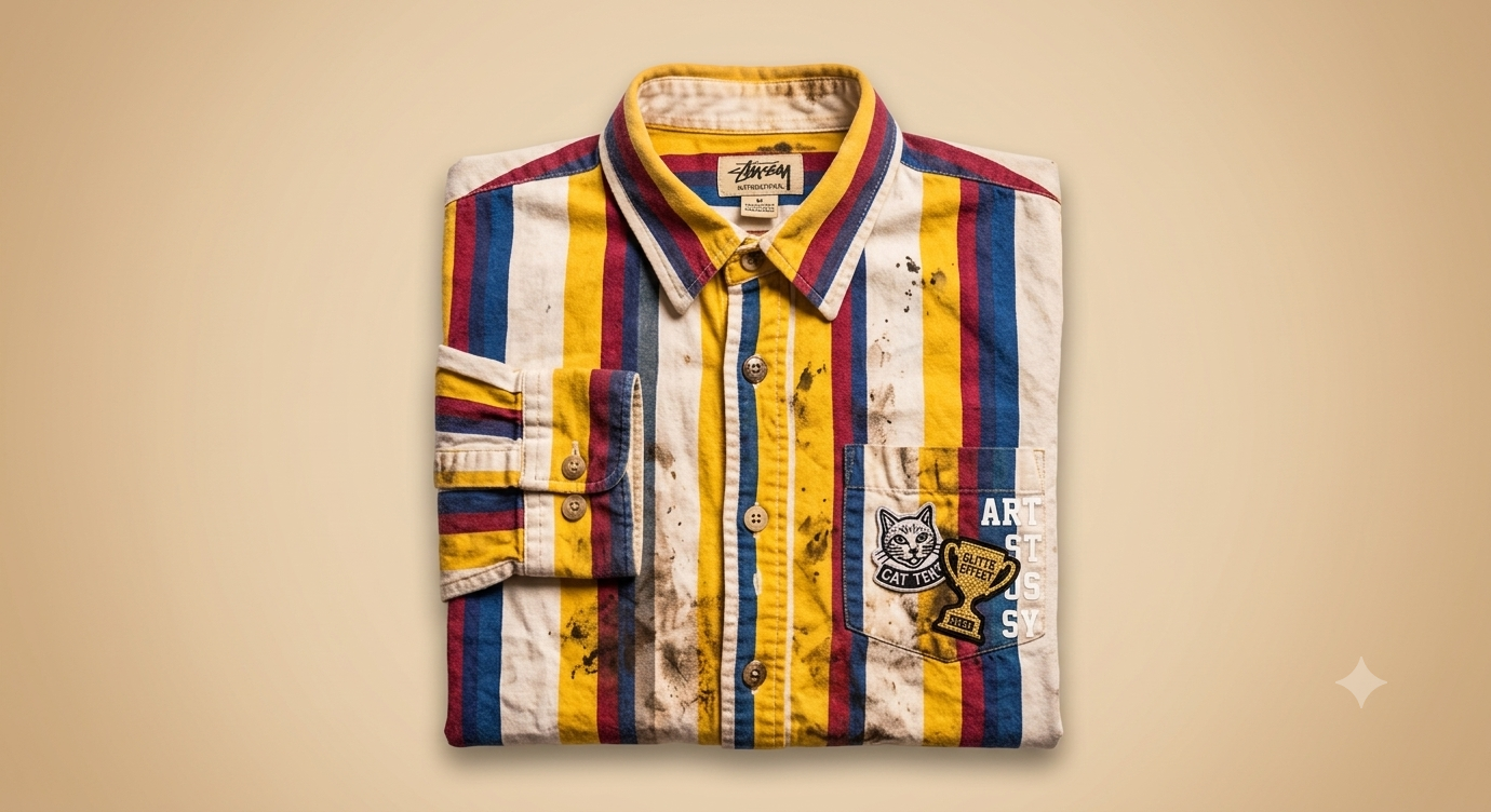 Camicia Garage Chic № 1 piegata, vista prodotto